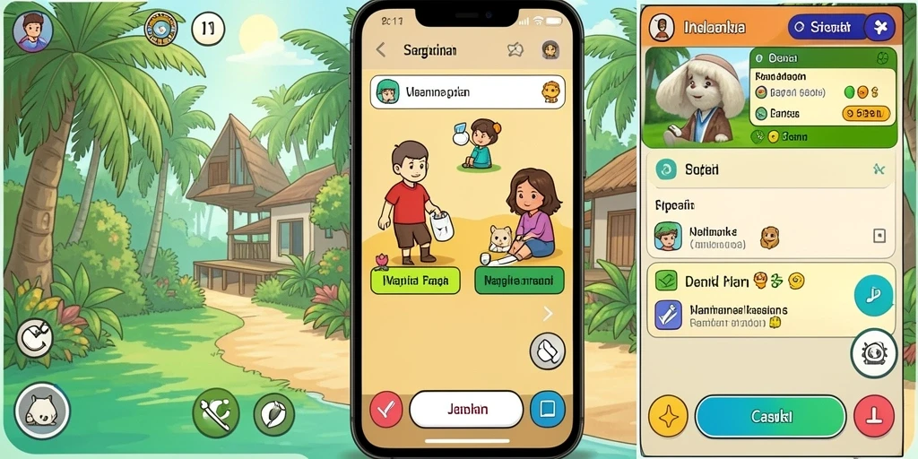 Tampilan awal game AW8 yang menarik.