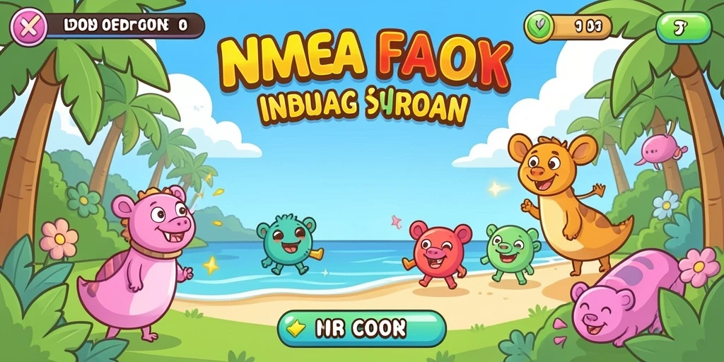 Tampilan permainan slot yang memukau dan penuh warna.
