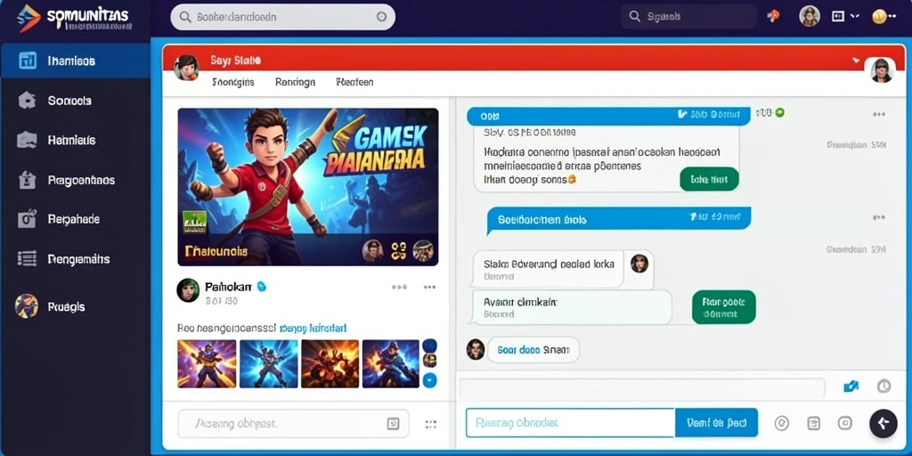 Tangkapan layar menampilkan antarmuka pengguna yang menarik dan intuitif.